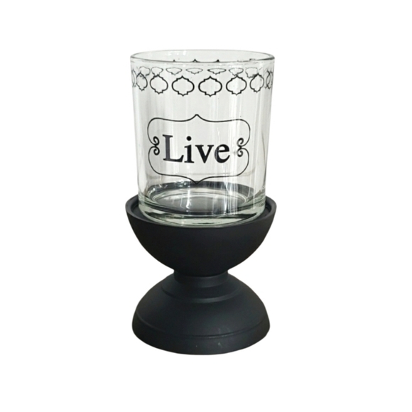 Votive Candle Holder Set Live, Laugh, Love - Picture 6 of 12